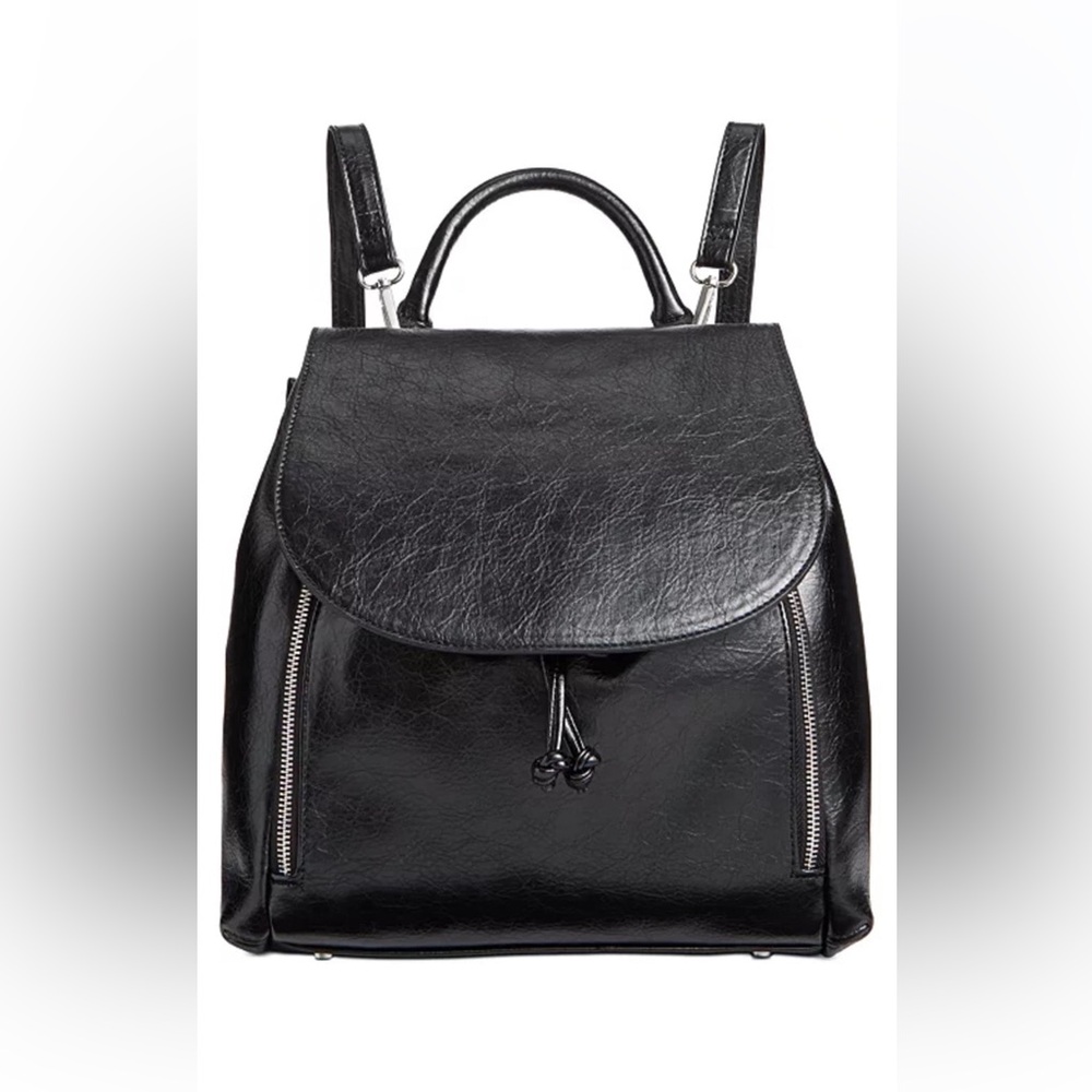 Inc. Faux Leather Backpack Handbag EUC. Clean Interior. Ideal for travel & mom